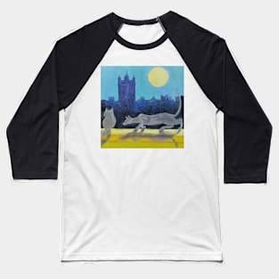 Full moon Baseball T-Shirt